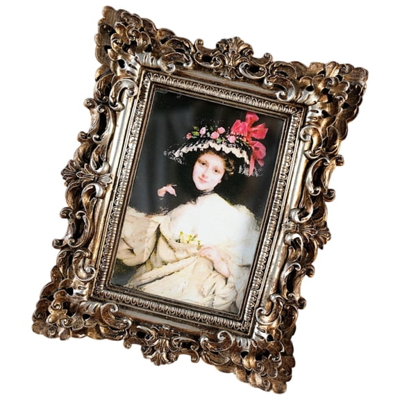Vintage Picture Frame Antique Ornate Photo Frame Old Fashioned Picture Frames Decorative Home Decors,Photo Gallery,Art