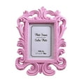 thumbnail image 1 of Vintage Picture Frame – Luxury Retro Resin Photo Frame, Multi-Use Family Frame, 2.5"x1.75", Pink, Gold, White, Black for Wedding, Anniversary, Home Decor, 1 of 4