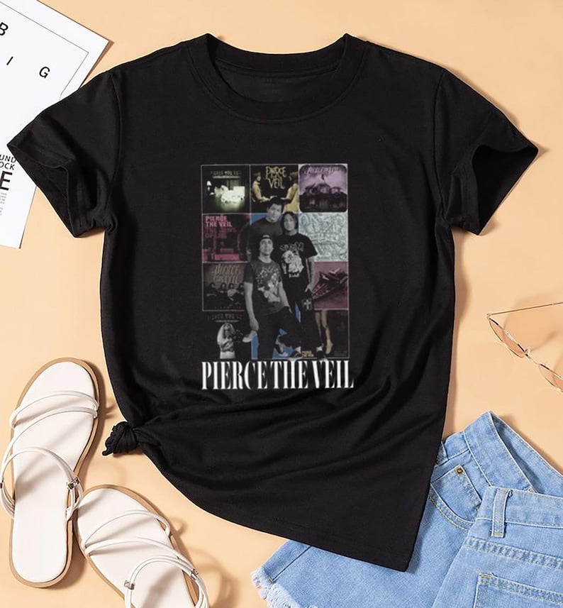 Vintage Pierce The Veil Rock Band Shirt, 2025 Pierce The Veil Tour, Pierce The Veil Fan Merch