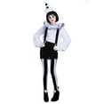 thumbnail image 1 of Vintage Pierrot Clown Women's Costume, 1 of 2