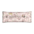 thumbnail image 1 of Vintage Pig Design Seat Belt Cushion for Surgery - Mastectomy & Chest Recovery Car Pillow with Watercolor Kawaii Pig Illustration, 1 of 7