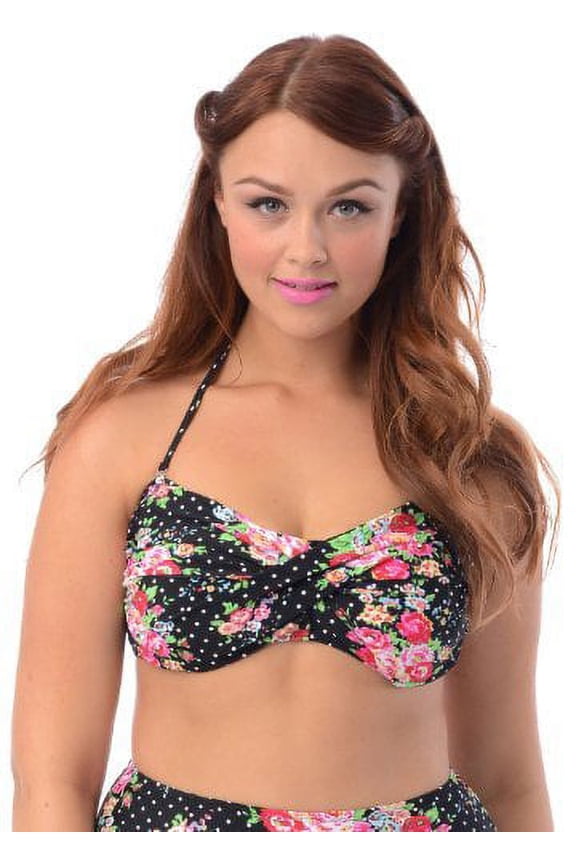 Vintage Pinup Swimsuit Top