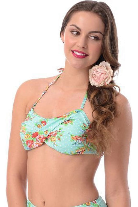 Vintage Pinup Swimsuit Top
