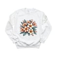 thumbnail image 1 of Vintage Plumeria Botanical Floral Tropical Flower Nature Sweatshirt, for men & women, up to size 5XL, 1 of 3