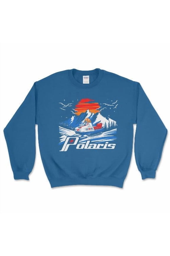 Vintage Polaris Snowmobile Crewneck Sweatshirt