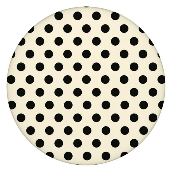 Vintage Polka Dot Tablecloth with Classic Retro Dot Pattern, Colorful Dots Design, Minimalist Geometric Texture for Dining Table