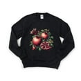 thumbnail image 1 of Vintage Pomegranate Botanical Fruit Tree Nature Garden Sweatshirt, for men & women, up to size 5XL, 1 of 3