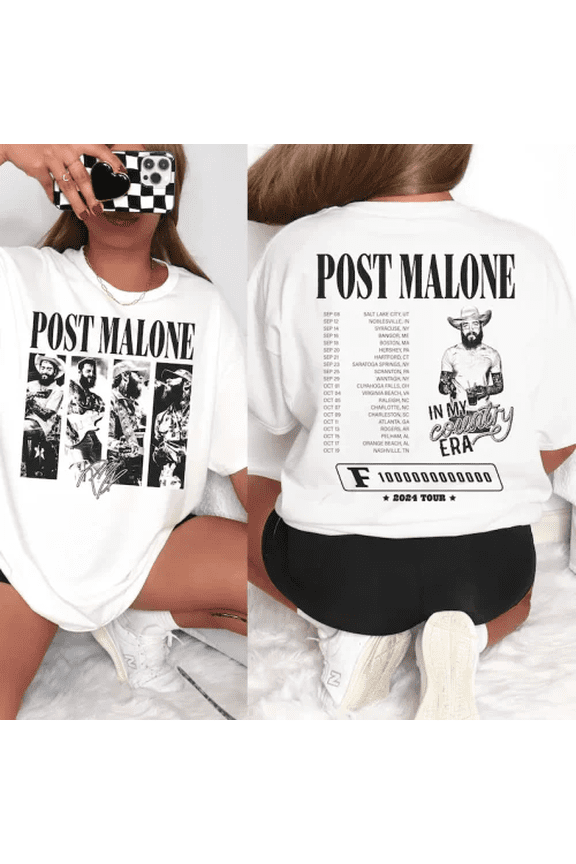 Vintage Post Malone F-1 Trillion Shirt, Post Malone Merch For Fans Men Women