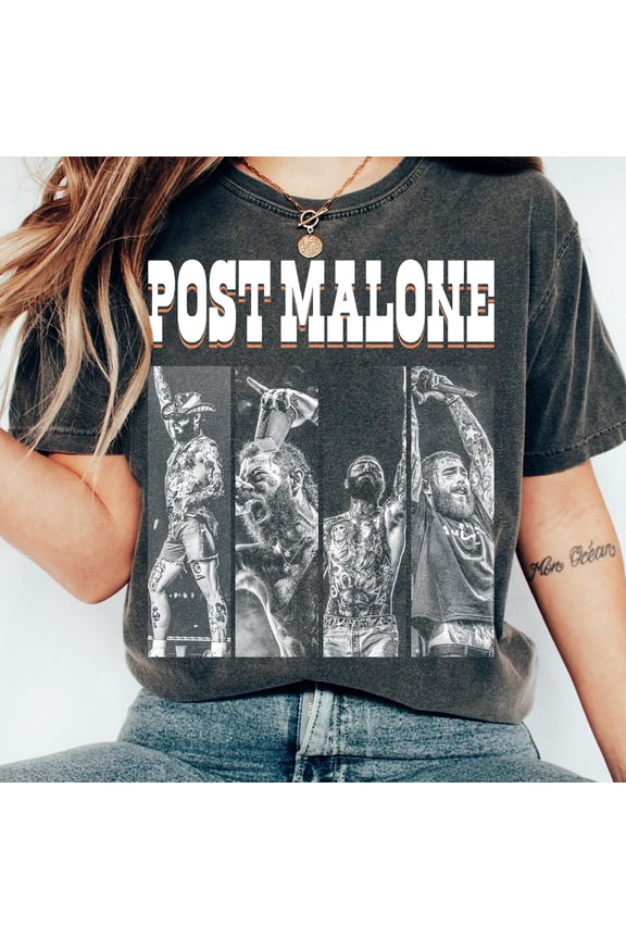 Vintage Post Malone Shirt, Malone Rap Music Shirt, F1 Trillion Tour Shirt, Posty Rapper Shirt, Malone Music The Album