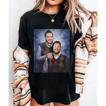 Vintage Post Malone Tour T-Shirt, Big Ass Stadium Tour 2025 Tee, Funny Step Brothers