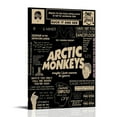 Vintage Poster Arctic Music Monkeys Tapestry Picture Print Wall Art ...