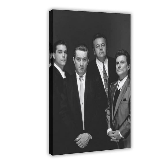 Vintage Poster Goodfellas Movie Poster Mafia Gangster Poster Vintage Canvas Posters Paintings Wall Art For Home Decor Bathroom Office Unframe