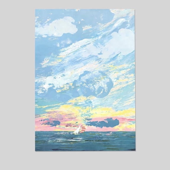 Vintage Poster - The New Yorker Magazine Cover Print - June 14 1969 Retro Style - Size 24x36 - Postora