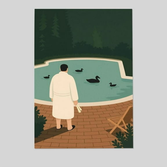 Vintage Poster - The Sopranos Poster, Tony Soprano Wall Art - Size 24x36 - Postora