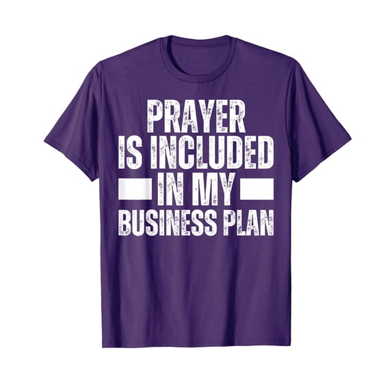 Vintage Prayer Inspirational T-Shirt for Believers - Motivational Faith-Based Apparel