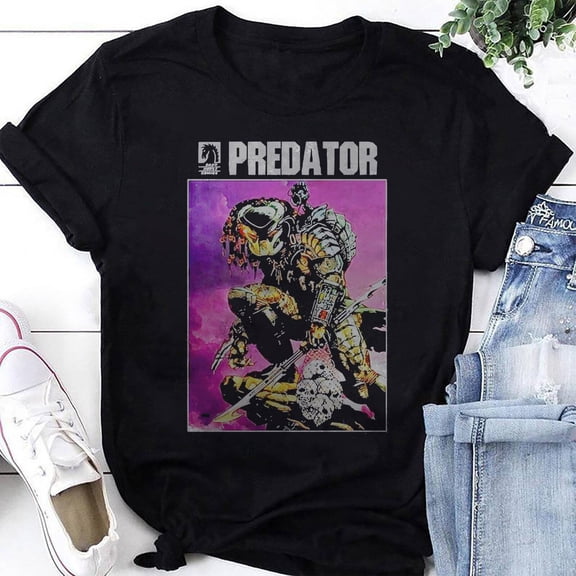 Vintage Predator Graphic T-Shirt, Predator Shirt Fan Gifts, Predator Movie Shirt
