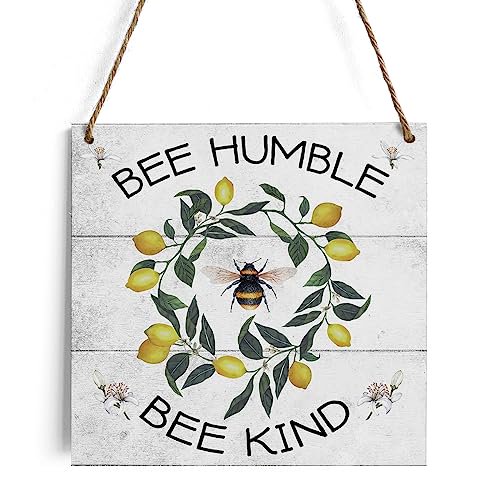 Vintage Primitive Lemon Decor Bee Decor Summer Room Decor for Living