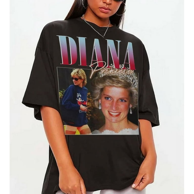 Vintage Princess Diana Shirt Princess Diana Crewneck Sweatshirt Vintage 90s shirt 90s Graphic Shirt Diana Shirt comfort colors shirt