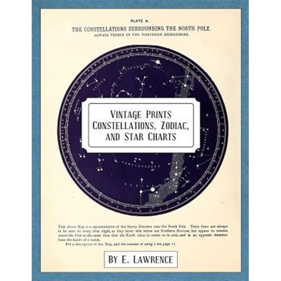 Vintage Prints: Constellations, Zodiac, and Star Charts (Paperback)