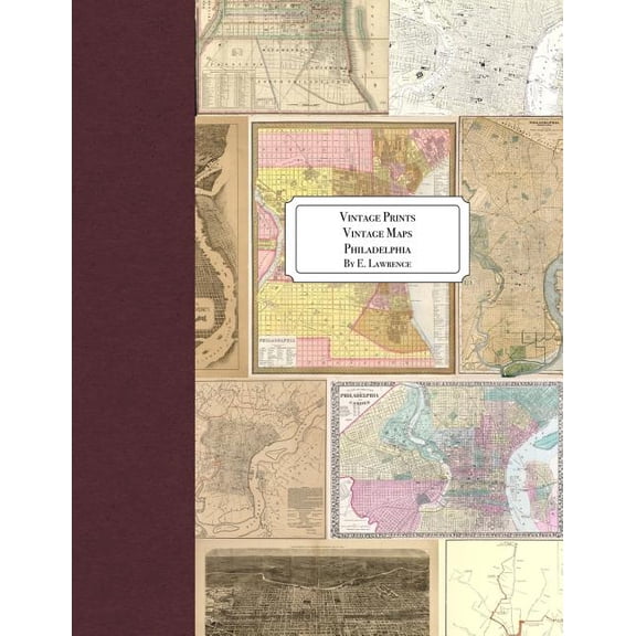 Vintage Prints : Vintage Maps: Philadelphia