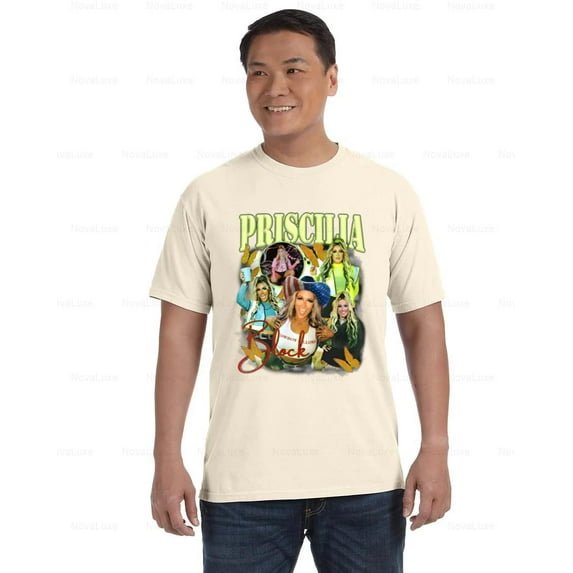 Vintage Priscilla Block Retro Country Music Fan Concert Tour Comfort Color T-Shirt