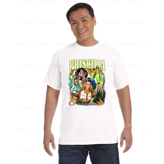 Vintage Priscilla Block Retro Country Music Fan Concert Tour Comfort Color T-Shirt