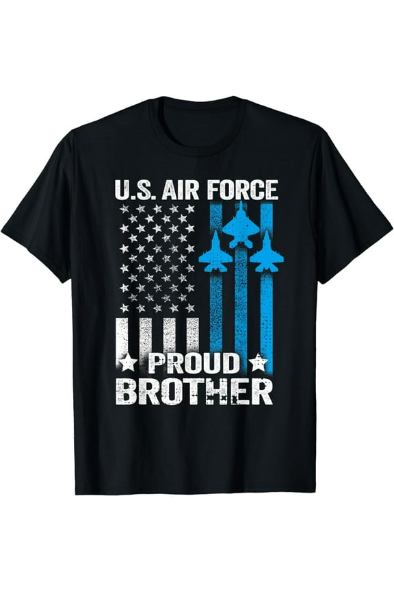 Vintage Proud Brother US Air Force T Shirt - USAF T-Shirt