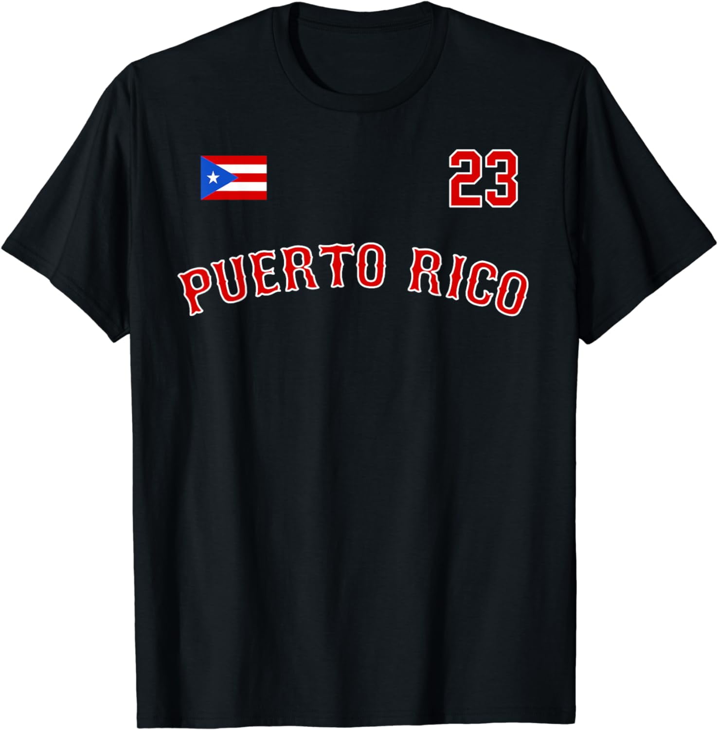 Vintage Puerto Rico Baseball Shirt Flag Boricua Men & Women TShirt
