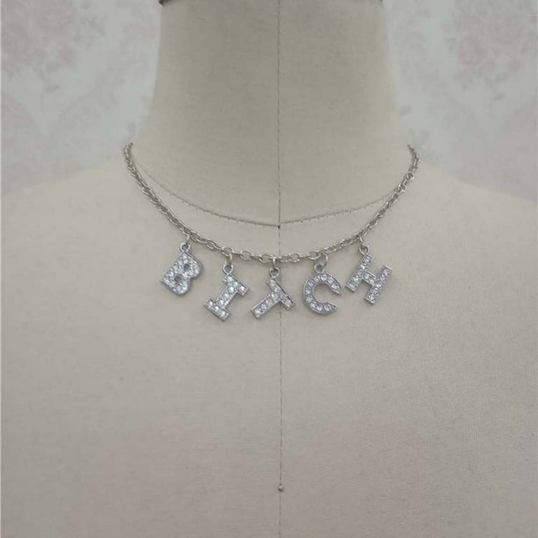 Angel best sale rhinestone choker