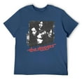 thumbnail image 1 of Vintage Punk Frontman Tee, 70s Rock Star Graphic T-Shirt, Raw Music Inspired Apparel Navy-style 3XL, 1 of 7