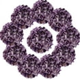 thumbnail image 1 of Vintage Purple Hydrangea Large Silk Flowers 10pcs Purple Hydrangea Artificial Flowers Purple Fake Flowers for Vintage Wedding Decoration Silk Flower Baby Shower Centerpieces (Vintage Purple), 1 of 5