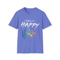 thumbnail image 1 of Vintage Put On Smiling Faces Music Lover Pun Gift | Retro Musicians Graphic Saying Men Women Unisex Softstyle T-Shirt, 1 of 4