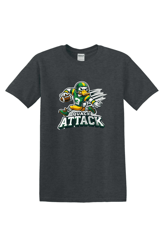 Vintage Quack Attack White Green And Yellow Duck T-shirt