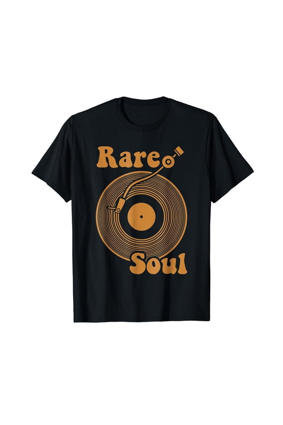 Vintage R&B Rare Soul Black T-Shirt