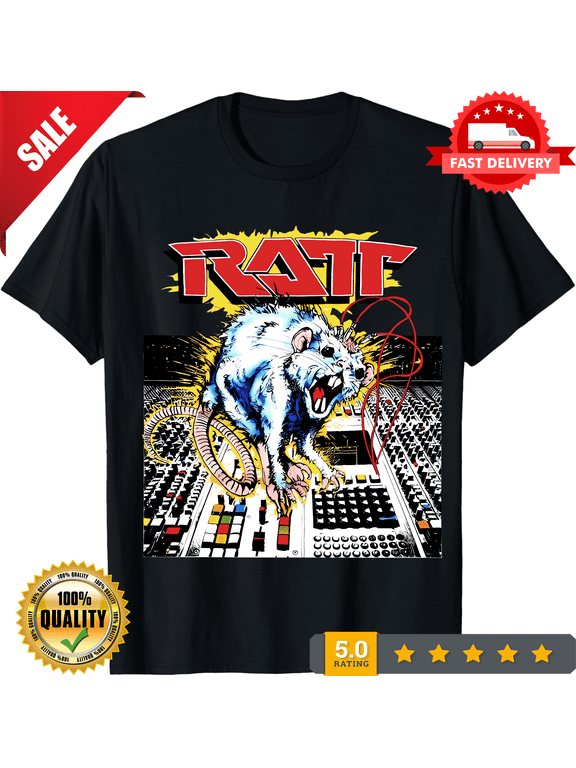 Vintage RATT 1984 ERA RATT‘N ROLL GRAPHIC T-SHIRT, LIMITED EDITION-TH65761