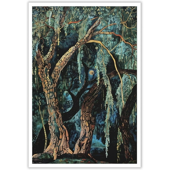 Bumble Bee Poster William Morris Wall Art Retro Farmhouse Mid Century Botanical Cottagecore Dark Academia Decor Canvas Prints Gothic Insect Posters for Office Bedroom Living Room 8x12inch Unframed