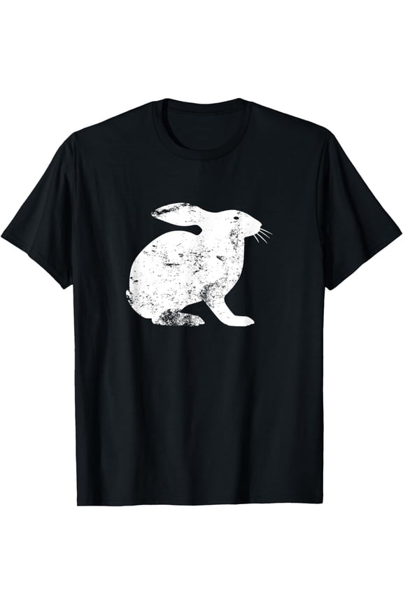 Vintage Rabbit T Shirt - Classic Distressed Rabbit Shirt mens t shirt,black,women,funny,misfits,men,journey,t-shirt