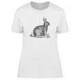 thumbnail image 1 of Vintage Rabbit T-Shirt Women -Image by Shutterstock, Female Large, 1 of 2
