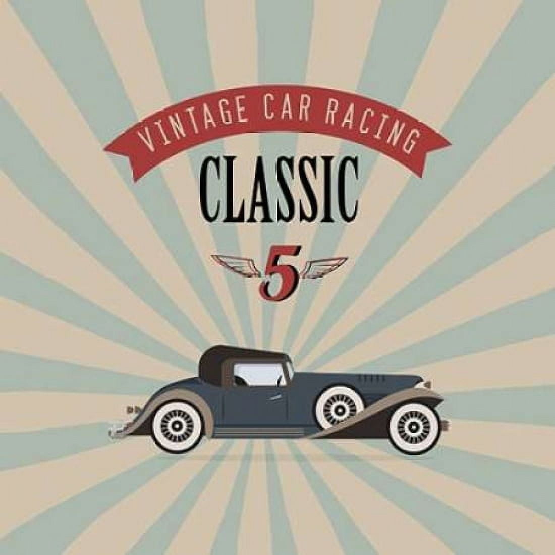 Vintage Racing 4 Canvas Art - GraphINC Studio (24 x 24)