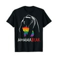 thumbnail image 1 of Vintage Rainbow Mama Bear Hug Love Support Parent Pride LGBT T-Shirt, 1 of 5