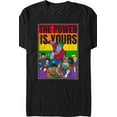 thumbnail image 1 of Vintage Rainbow Power Is Yours Captain Planet T-Shirt Size S-4XL, 1 of 2
