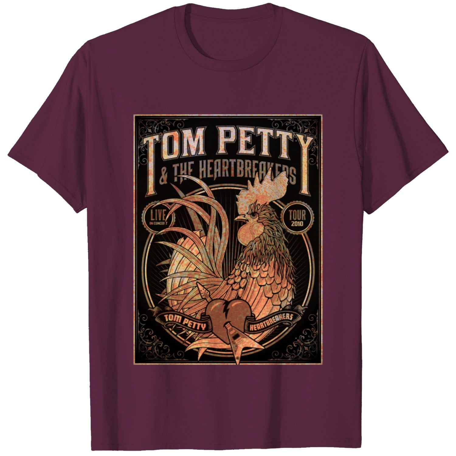 Vintage Rare Tom Petty and the Heartbreakers, Tom Petty Unisex Cotton T