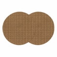 thumbnail image 1 of Vintage Rattan Round 15 Inch Placemats Set of 2, Minimalist Abstract Wicker Texture Brown HeatResistant Non Slip Place Mats for Dining Table, Wipeable Braided Kitchen Table Mats for Housewarming, 1 of 9