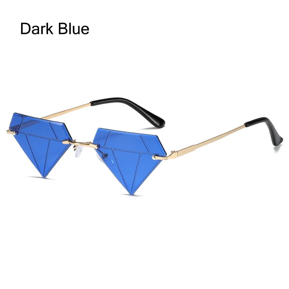 2022 Retro Triangle Sunglasses for Women Vintage Rimless Ocean Lens Sun  Glasses Ladies Trend Shades Outdoor UV400 Eyewear - AliExpress