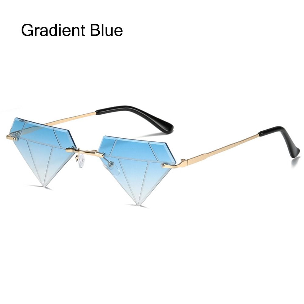 Vintage Rave Party Festival Eyeglasses Triangle Sunglasses  display picture 1