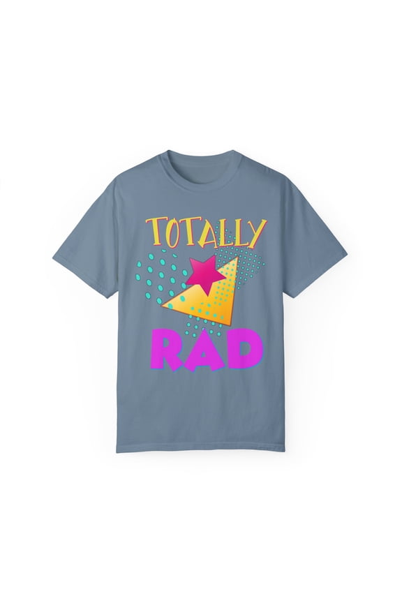 Vintage Raves Party Festival Goers Gift | Retro Totally Rad Fun Disco Psychedelic Men Women Unisex Garment-Dyed T-shirt