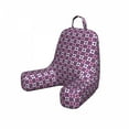 thumbnail image 1 of Vintage Reading Pillow Cover, Abstract Retro Inspired Simplistic Pattern with Squares Print, Unstuffed Printed Bed Rest Case from Soft Fabric, Small, Purple Pale Pink, by Ambesonne, 1 of 4