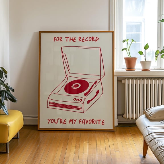 Vintage Record Eclectic, Trendy Art Prints, Retro Wall Art, Eccentric Art, Music Poster, Vinyl Wall Art, Vinyl Records Print, Print UNFRAMED PAPER POSTER, Home Decor, Living Room Dercor
