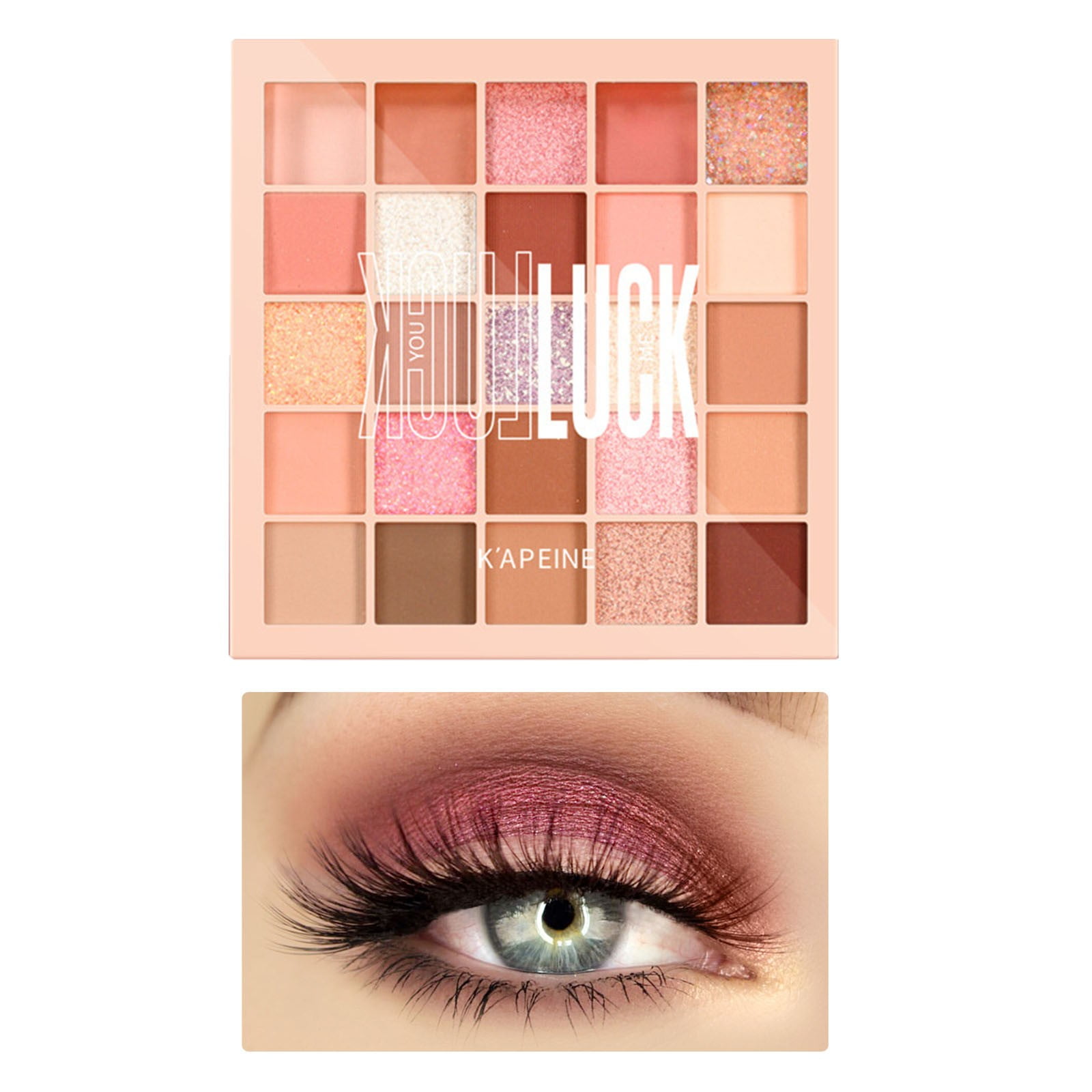 Miniature Pallet Glitter Spray for Clothes Shadow 370 Subtle Beauty Makeup Stack Cute Makeup Eye Brightener Pencil Waterline Lipstick Out Makeup Stones for Eyes Eye Shadow Stencils Glow in The