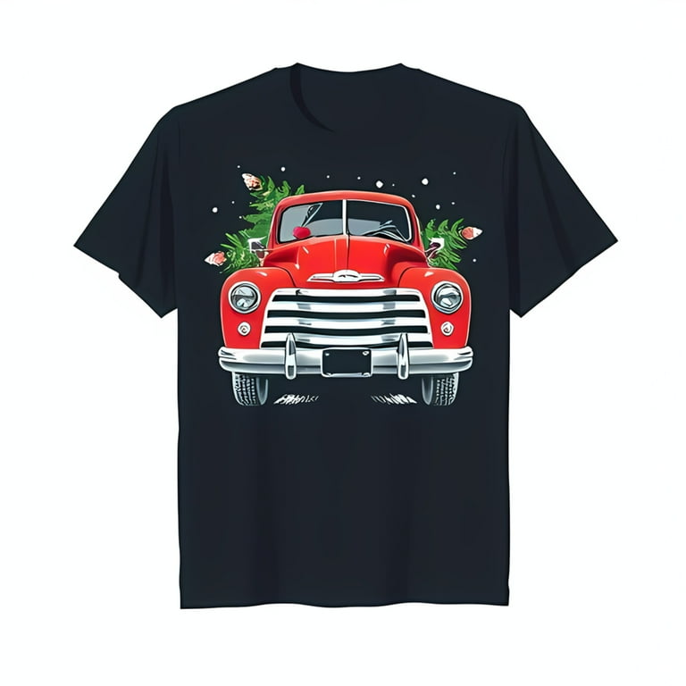 Vintage Red Pickup Truck T-Shirt Vintage Red Pickup Truck T-Shirt